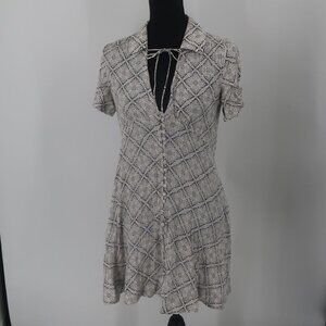 Free People Women's Short Sleeve Dress Size 2